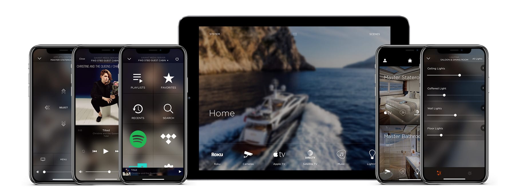 smart yachts interface